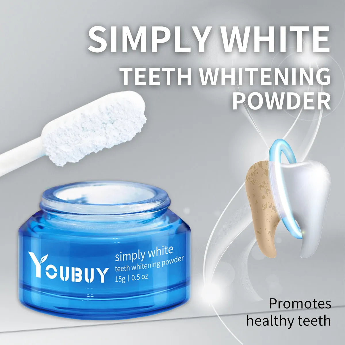 Advanced Teeth Whitening Powder - Stain Remover